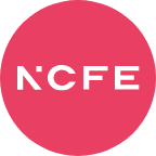 Pink circle with the NCFE