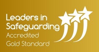 Gold logo for leaders in safeguarding