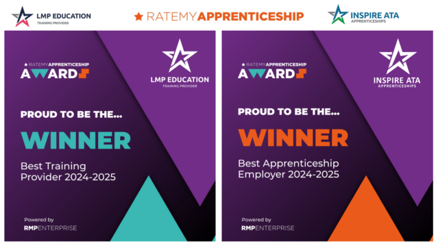 2 awards for RateMyApprenticeship