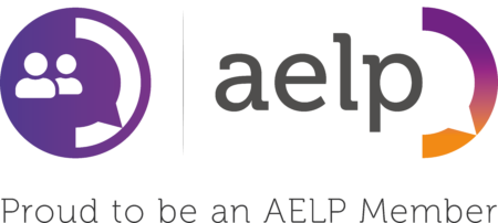 aelp logo. Text below reads "proud to be an AELP Member".
