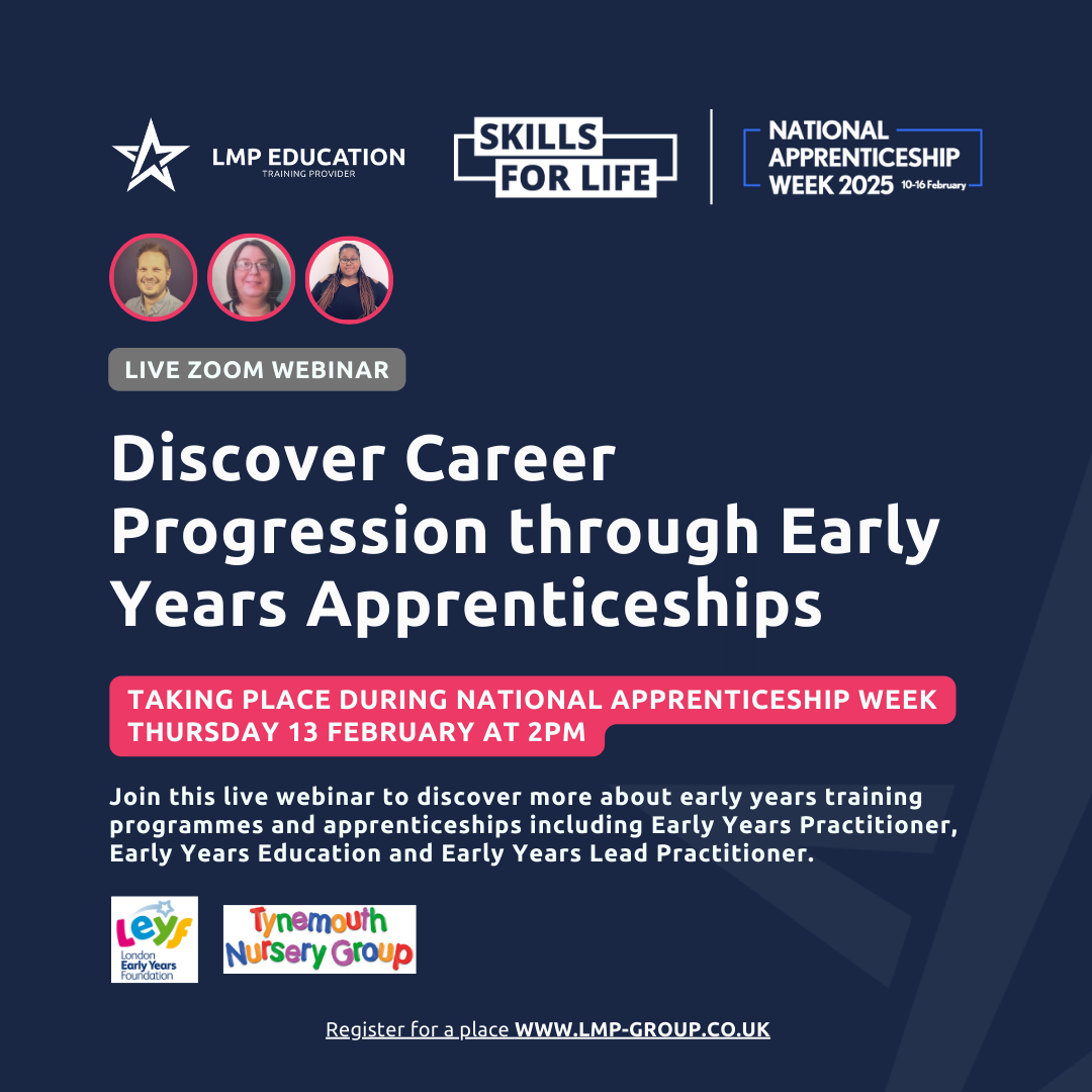 Register for this LIVE Early Years Webinar  