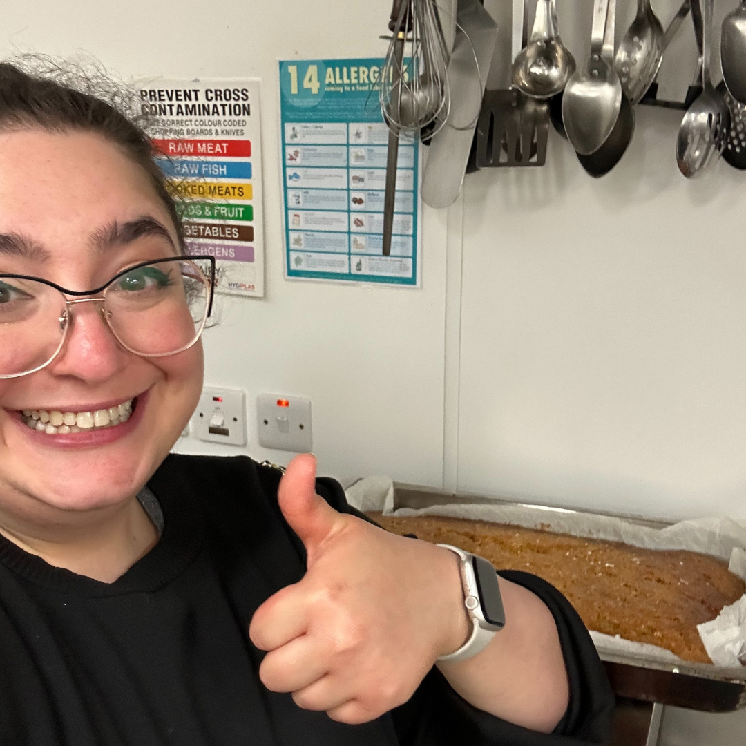 LMP staff member helps to provide meals for local community