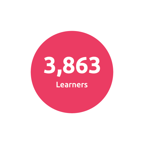 3863 learners