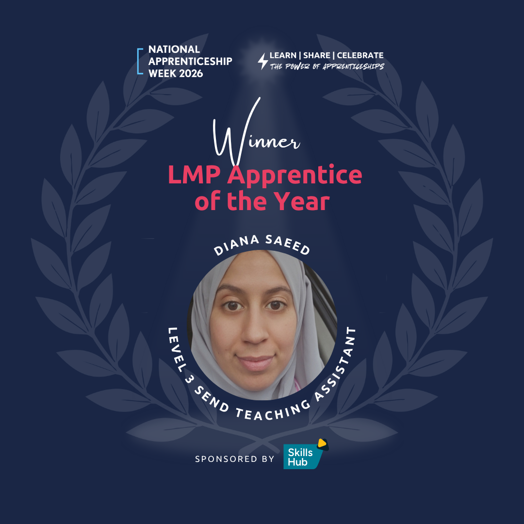 LMP Apprentice of the Year Award won by Diana Saeed 